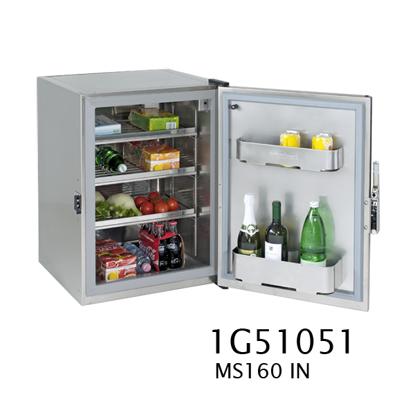 MS160 - 160 Litre stainless marine fridge-01