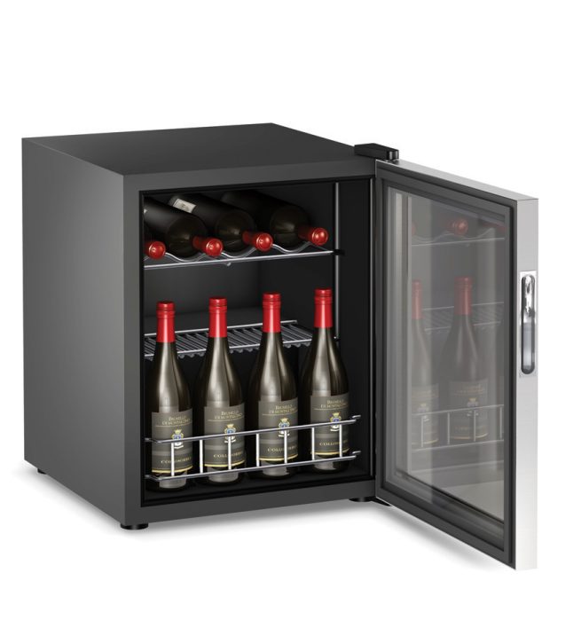 46 Litre Wine Fridge with Digital Thermostat 12/24V 110/240V-DIMS